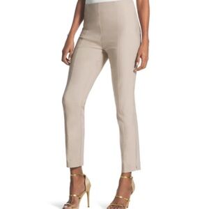 Chico’s Flat Front Fabulously Slimming Crop Pants